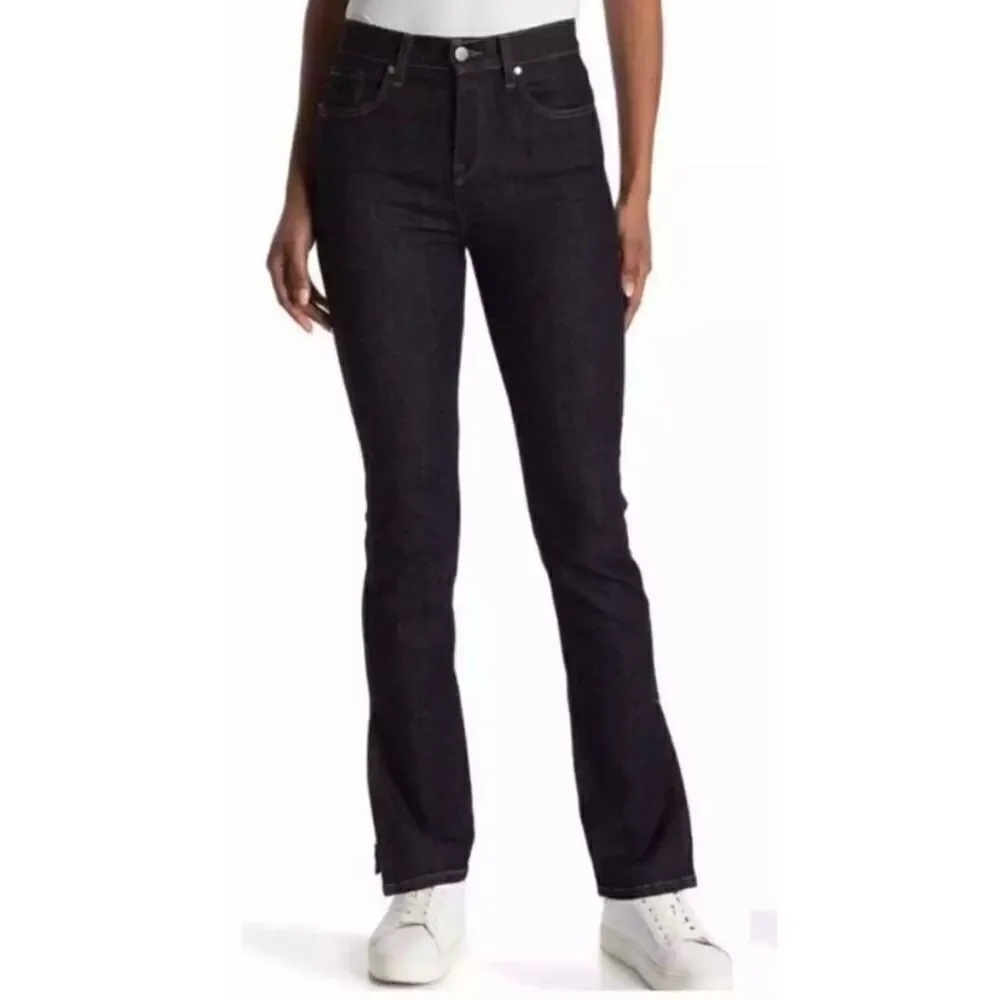 BLDWN Vented Hi Rise Skinny Jean in Abyss Blue Dark Wash NWT Size 26